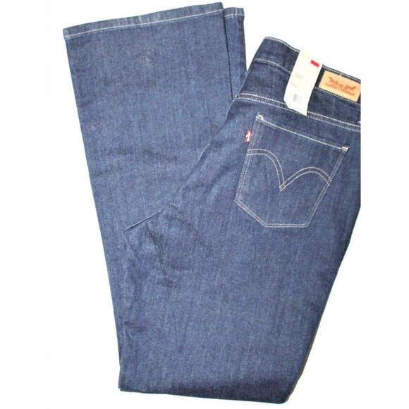 NEW LEVI'S 515 bootcut blue jeans 12/31 - Picture 1 of 4